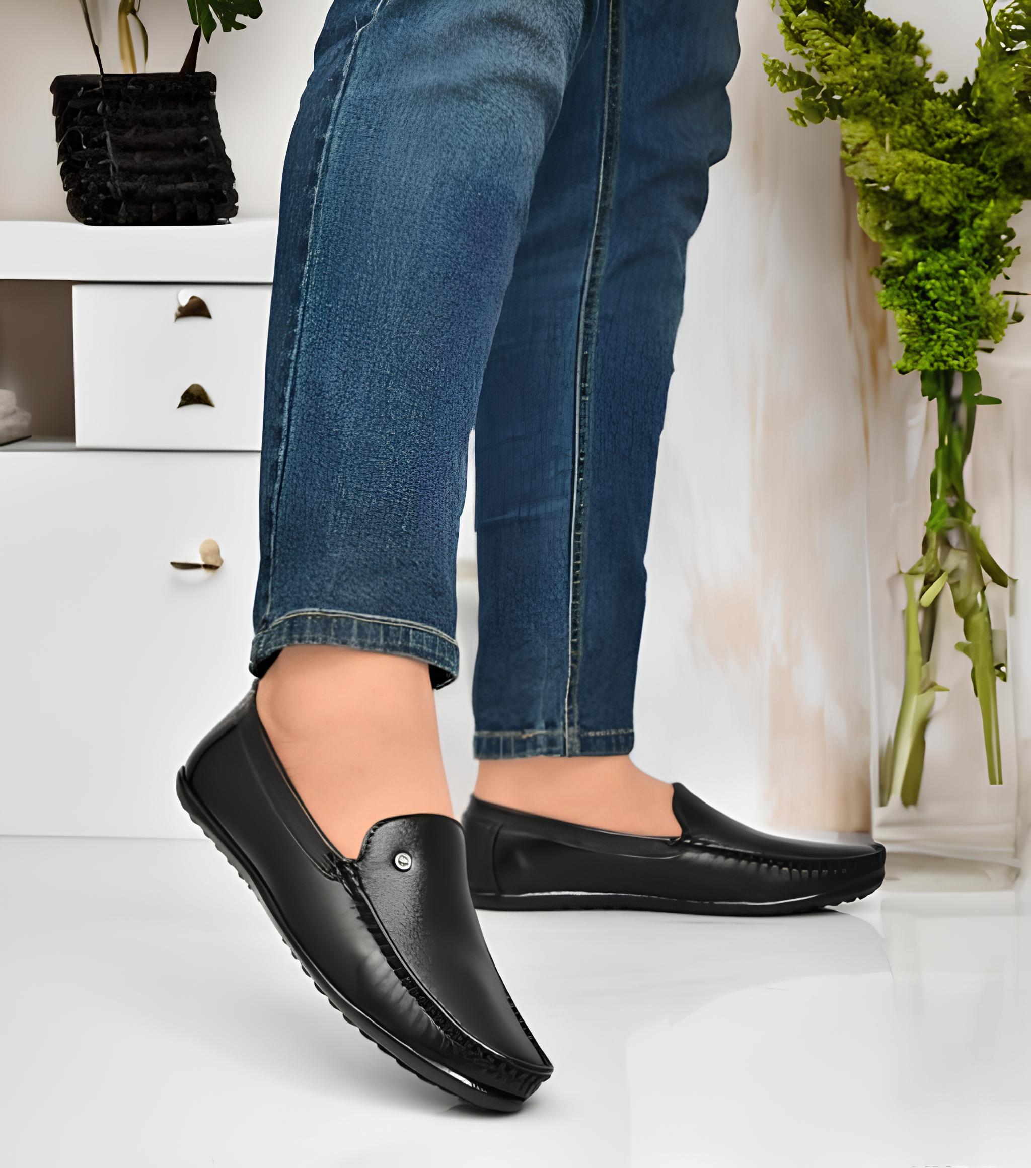Latest Stylish Loafers|Casual Slip-On Daily Wear Shoes|Driving Shoes for Men's & Boys- Size 7