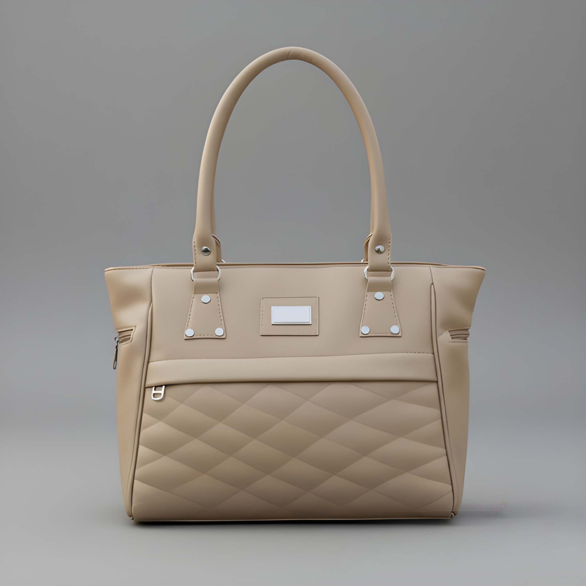 Premium Quality Women’s Stylish Handbag | Elegant PU Leather Shoulder & Tote Bag for Ladies | Spacious Multi-Compartment Design with Golden Hardware & Fur Ball Charm | Perfect for Office, Daily Use, Travel & Parties