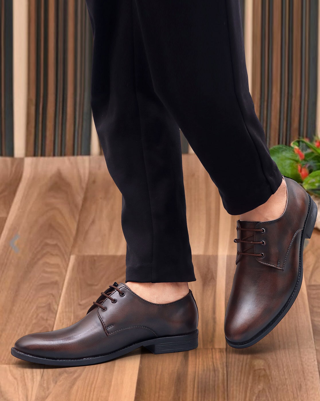 Latest Stylish Men Formal Shoes|Office Shoes|Outdoor Shoes|Business Shoes For Men's & Boys- Size 10 - Image 3
