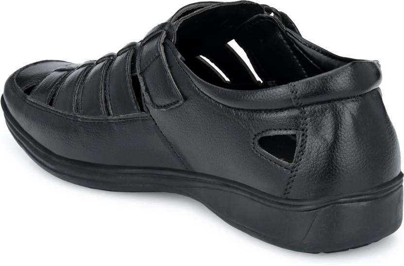 WUGO::Latest Stylish Men’s Sandals | Premium Roman Style Outdoor Sandals for Men & Boys | Comfortable Daily Wear Casual Sandal with Durable Sole | Summer Walking & Travel Sandals | Trendy Open Toe Footwear -Size 10 - Image 2