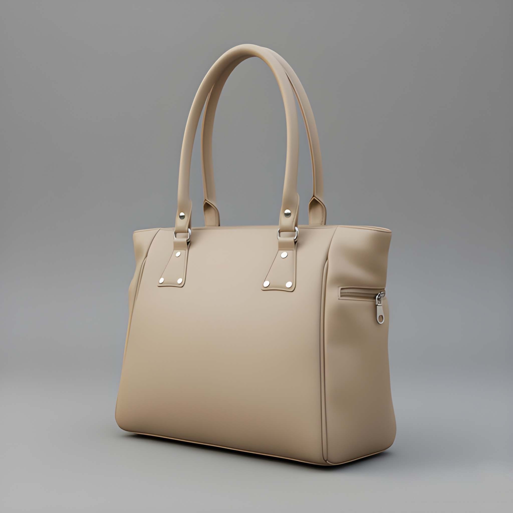 Premium Quality Women’s Stylish Handbag | Elegant PU Leather Shoulder & Tote Bag for Ladies | Spacious Multi-Compartment Design with Golden Hardware & Fur Ball Charm | Perfect for Office, Daily Use, Travel & Parties - Image 5