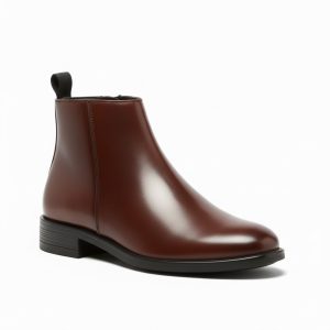 Latest Trendy Men’s Brown Chelsea Boots | Premium Faux Leather Ankle Boots | Comfortable Slip-On Footwear for Men's & Boys Size 8