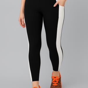 Premium Quality Mid-Waist Gym Leggings | Soft Yoga Pants | Stylish Fitness Tights for Girls or Women