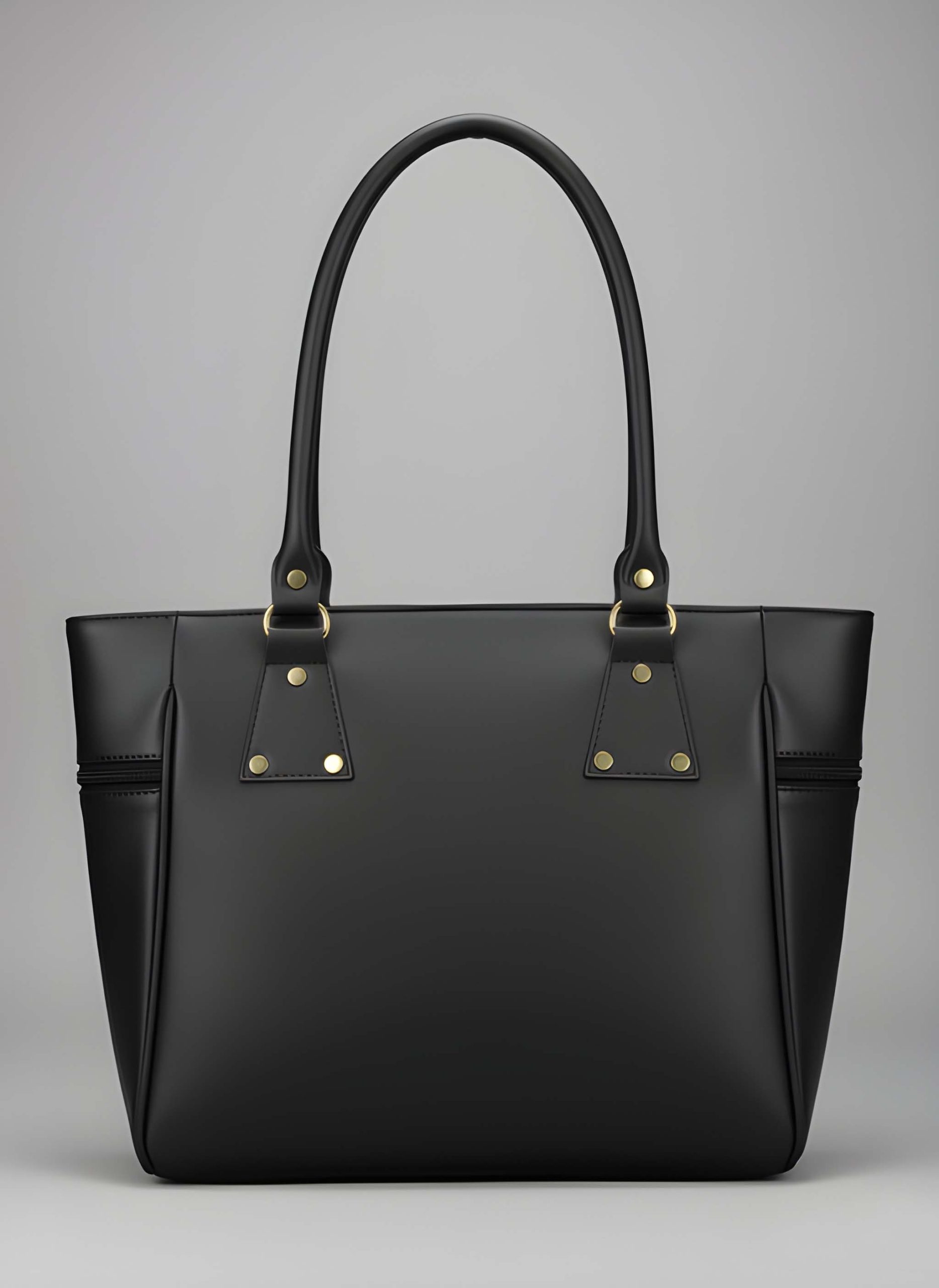 Premium Quality Women’s Stylish Handbag | Elegant PU Leather Shoulder & Tote Bag for Ladies | Spacious Multi-Compartment Design with Golden Hardware & Fur Ball Charm | Perfect for Office, Daily Use, Travel & Parties - Image 3