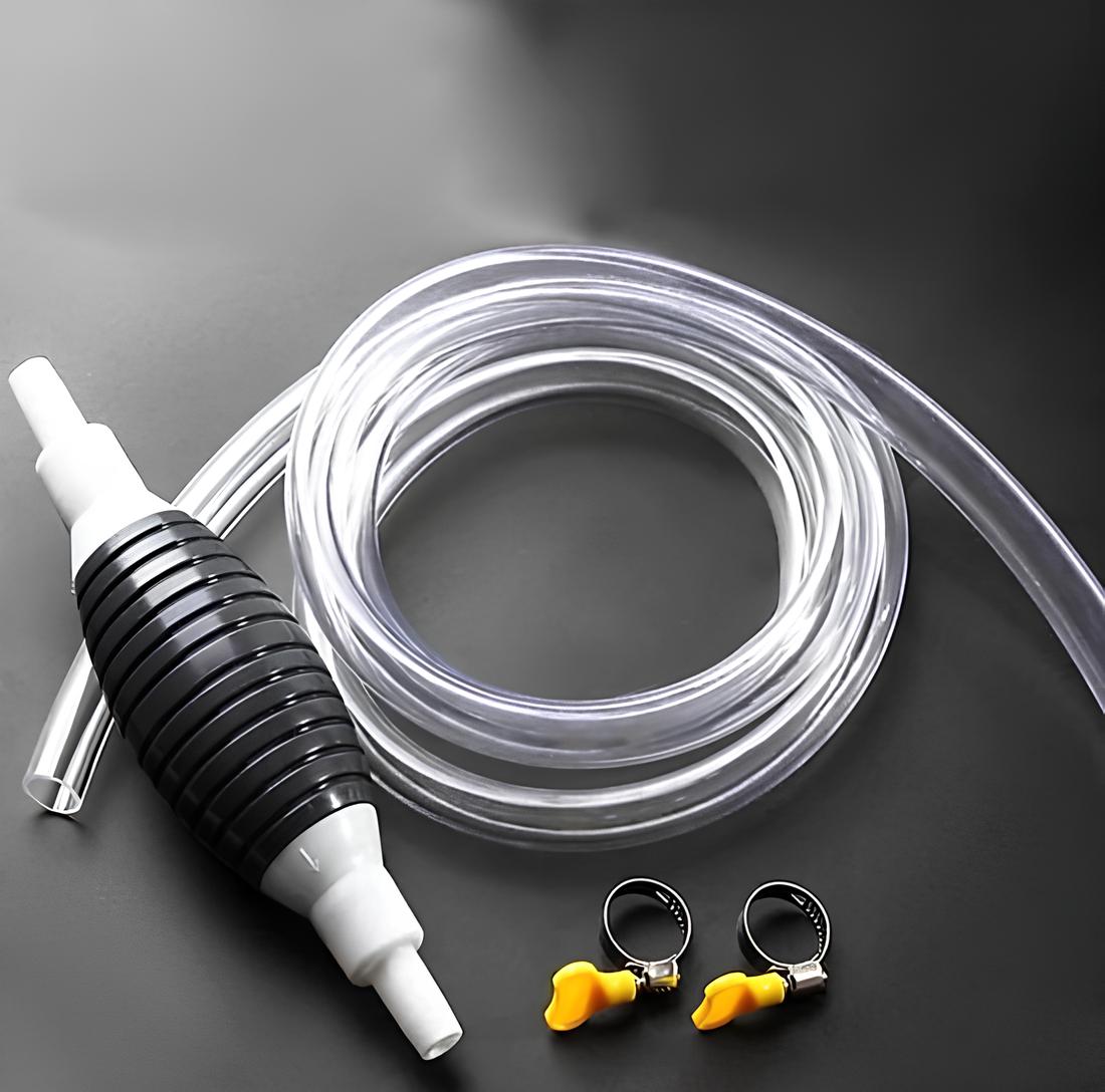 Multi-Purpose Fuel Transfer Pump Kit – Hand Siphon Pump for Petrol, Diesel, Water, Fish Tank, Oil & Liquid Transfer, Portable Manual Pump for Car, Bike, Aquarium (Pack of 1) - Image 5