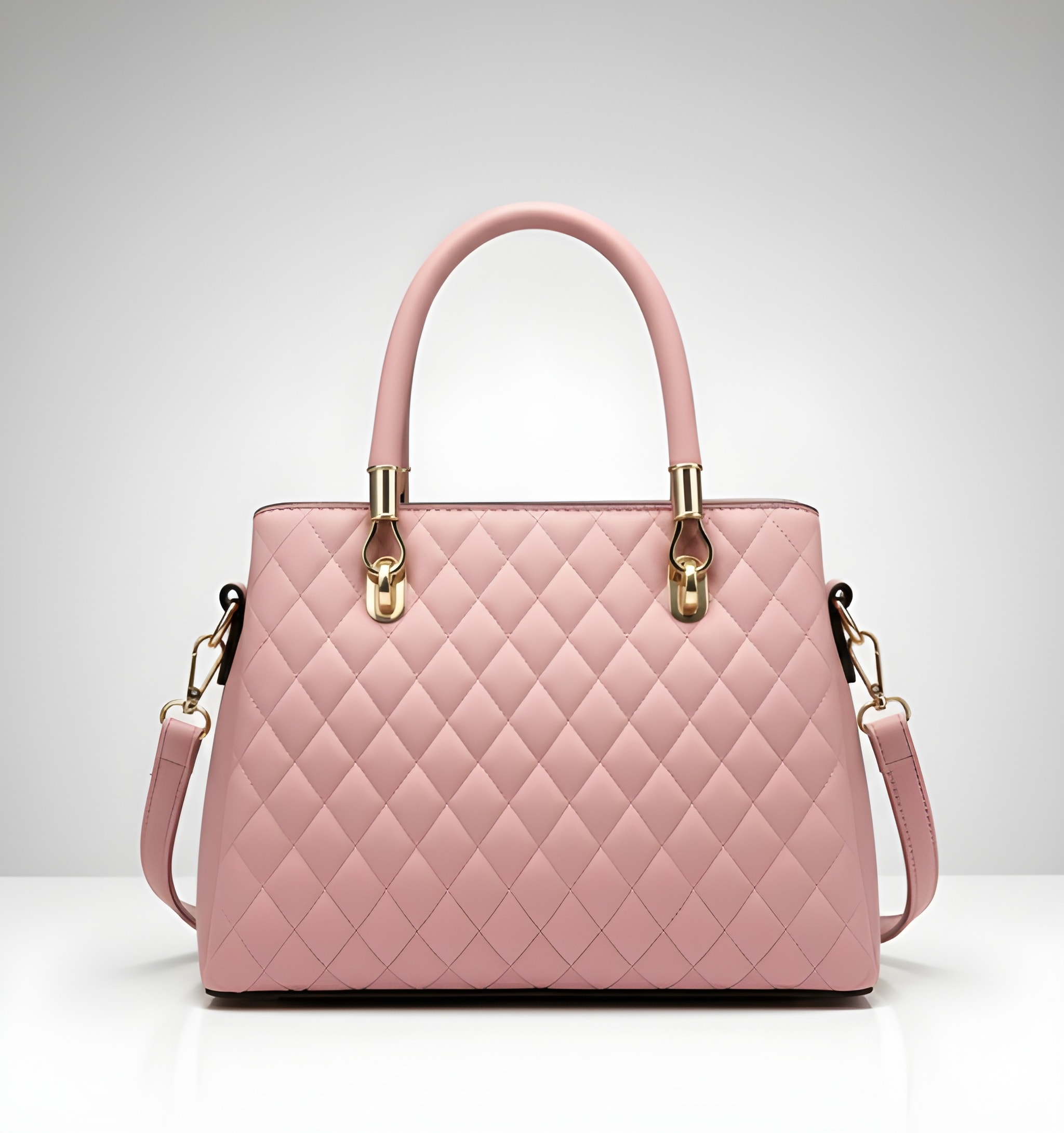 Premium Quality Women’s Stylish Handbag | Elegant PU Leather Shoulder & Tote Bag for Ladies | Spacious Multi-Compartment Design with Golden Hardware & Fur Ball Charm | Perfect for Office, Daily Use, Travel & Parties - Image 5