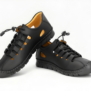 WUGO::Latest Trerndy Men’s Sandals | Premium Roman Style Outdoor Sandals for Men & Boys | Comfortable Casual Daily Wear Sandal with Strong Sole -Size 7