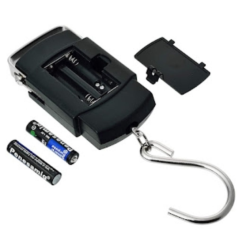Electronic Portable Hook Weighing Machine Digital Hanging Luggage Scale | 50 kg Stainless Steel Hook Travel & Fishing Weight Scale with Backlit LCD Display | Portable Digital Luggage Scale for Flights, Travel & Home Use - Image 4