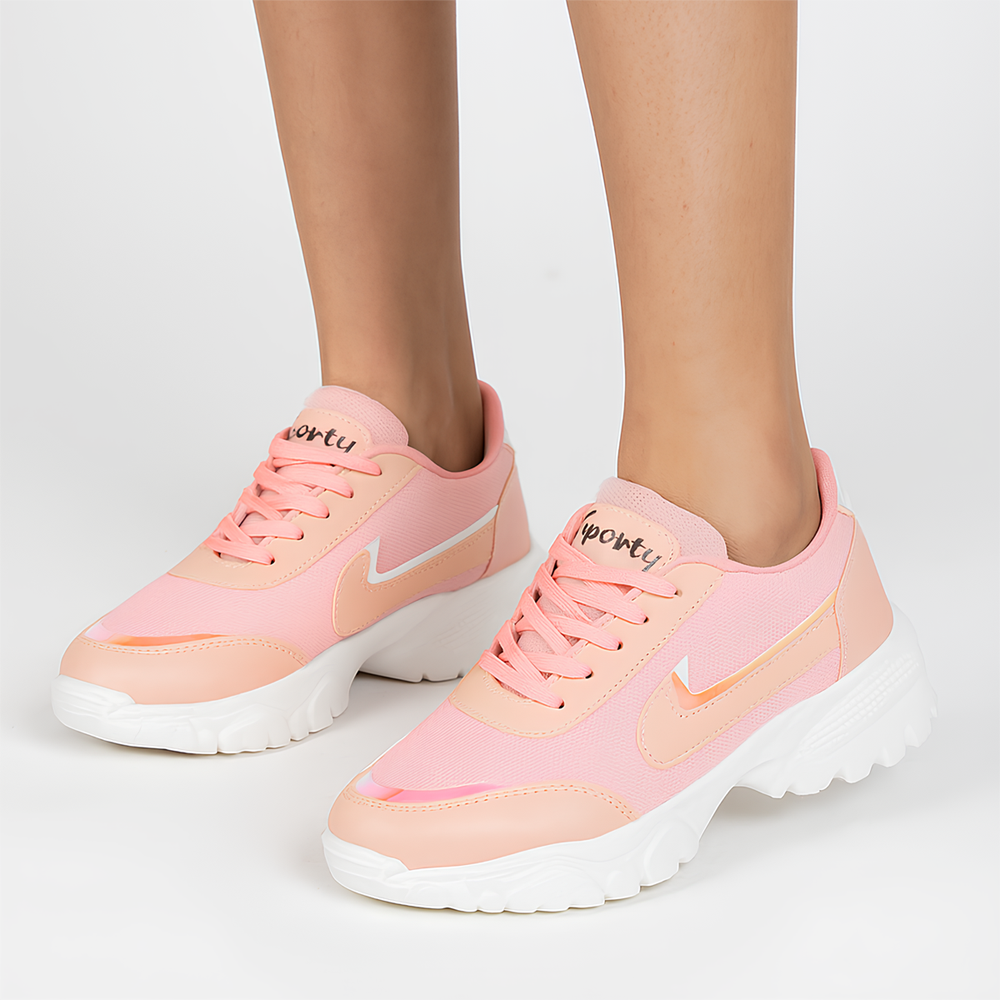Latest Fancy Casual Shoes | Lightweight Walking Sneakers | Gym Shoes for Girls & Women - Size 4