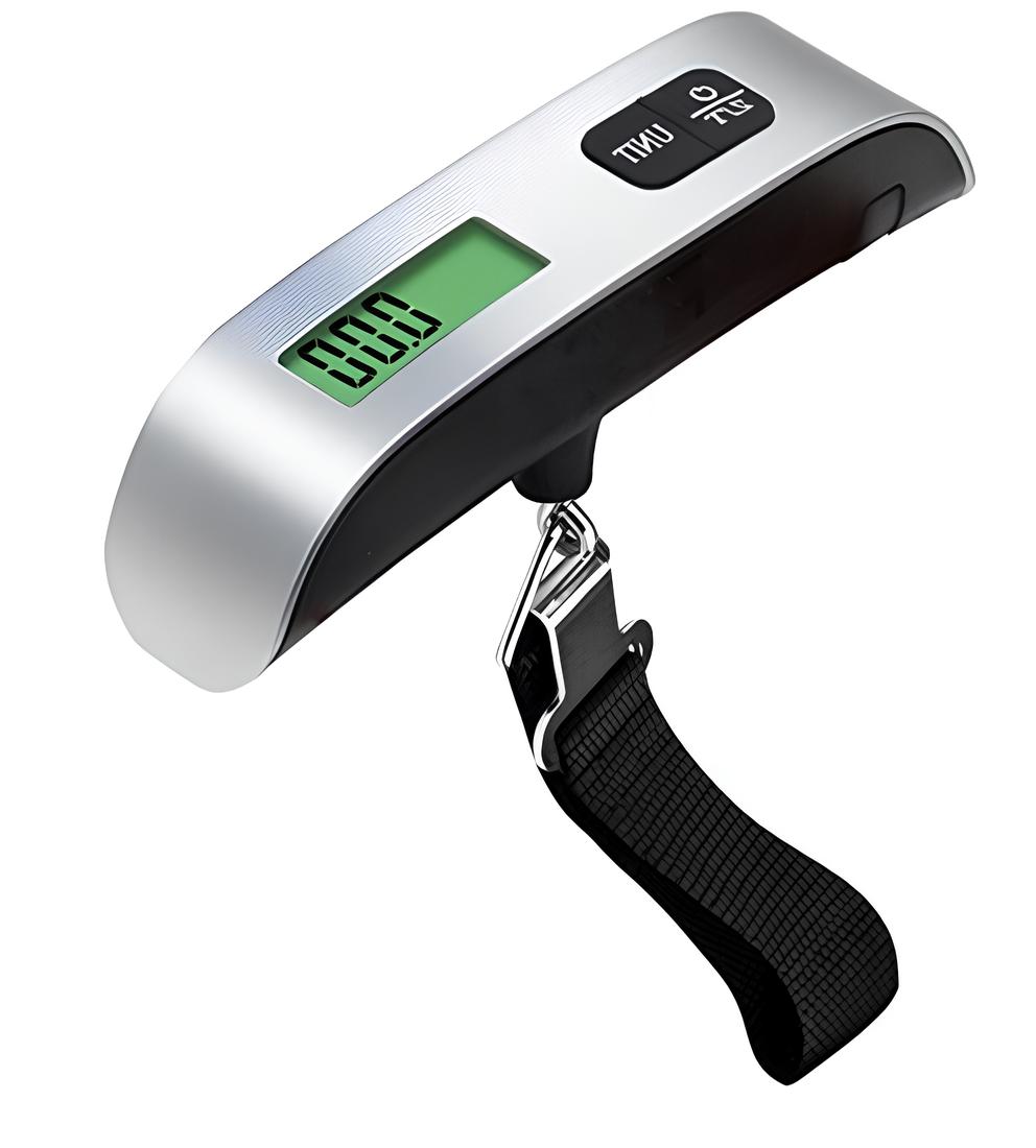 Electronic Portable Hook Weighing Machine Digital Hanging Luggage Scale | 50 kg Stainless Steel Hook Travel & Fishing Weight Scale with Backlit LCD Display | Portable Digital Luggage Scale for Flights, Travel & Home Use - Image 2