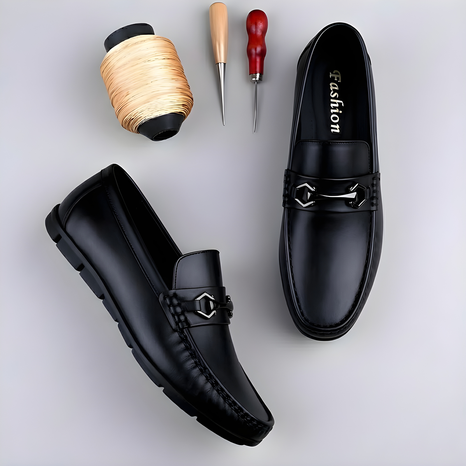 Latest Stylish Loafers for Men & Boys | Casual Slip-On Daily Wear Shoes | Comfortable Lightweight Driving Shoes for Office & Regular Use -Size 7 - Image 3