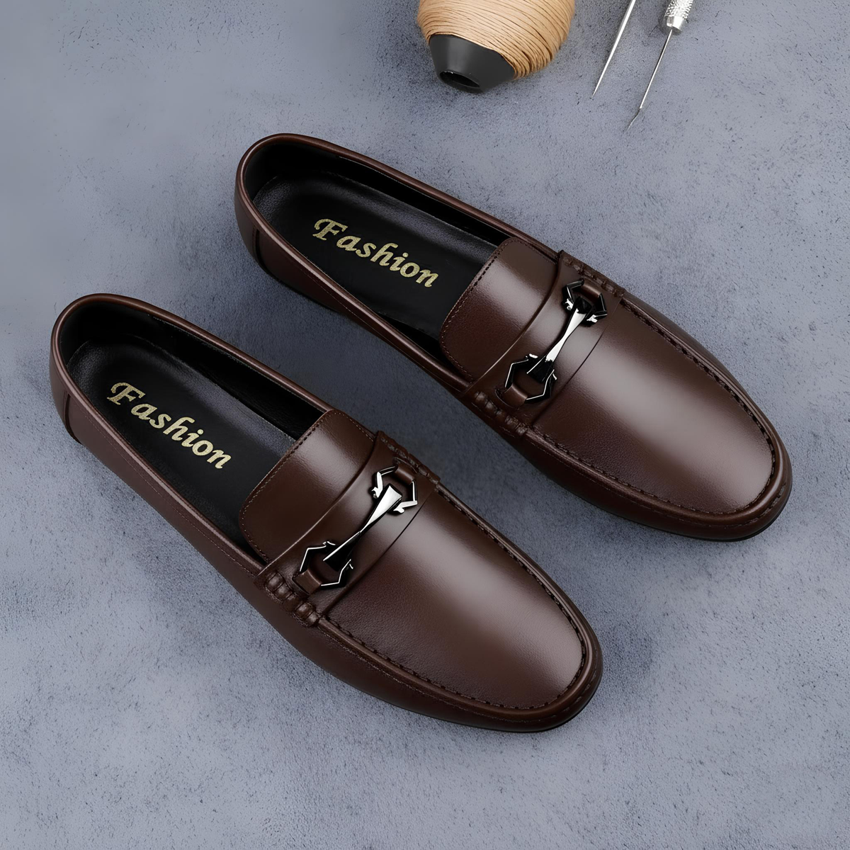 Latest Stylish Loafers for Men & Boys | Casual Slip-On Daily Wear Shoes | Comfortable Lightweight Driving Shoes for Office & Regular Use -Size 6 - Image 3