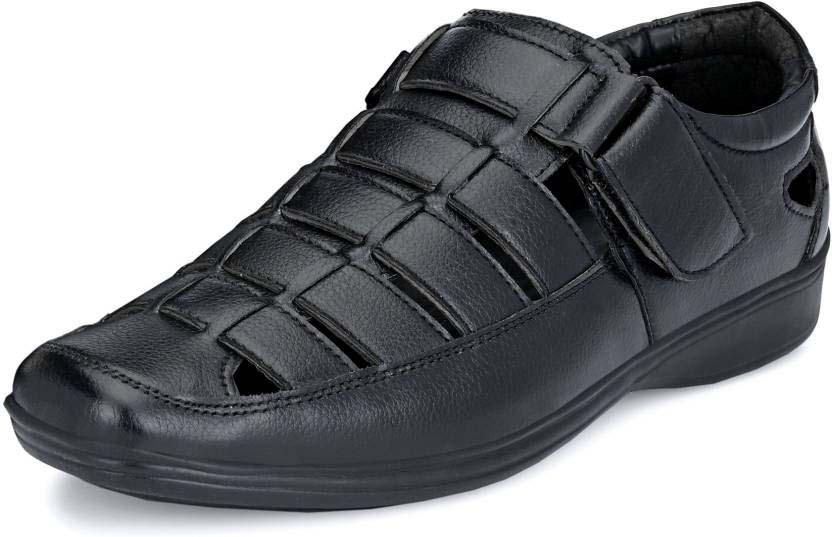 WUGO::Latest Stylish Men’s Sandals | Premium Roman Style Outdoor Sandals for Men & Boys | Comfortable Daily Wear Casual Sandal with Durable Sole | Summer Walking & Travel Sandals | Trendy Open Toe Footwear -Size 9 - Image 3
