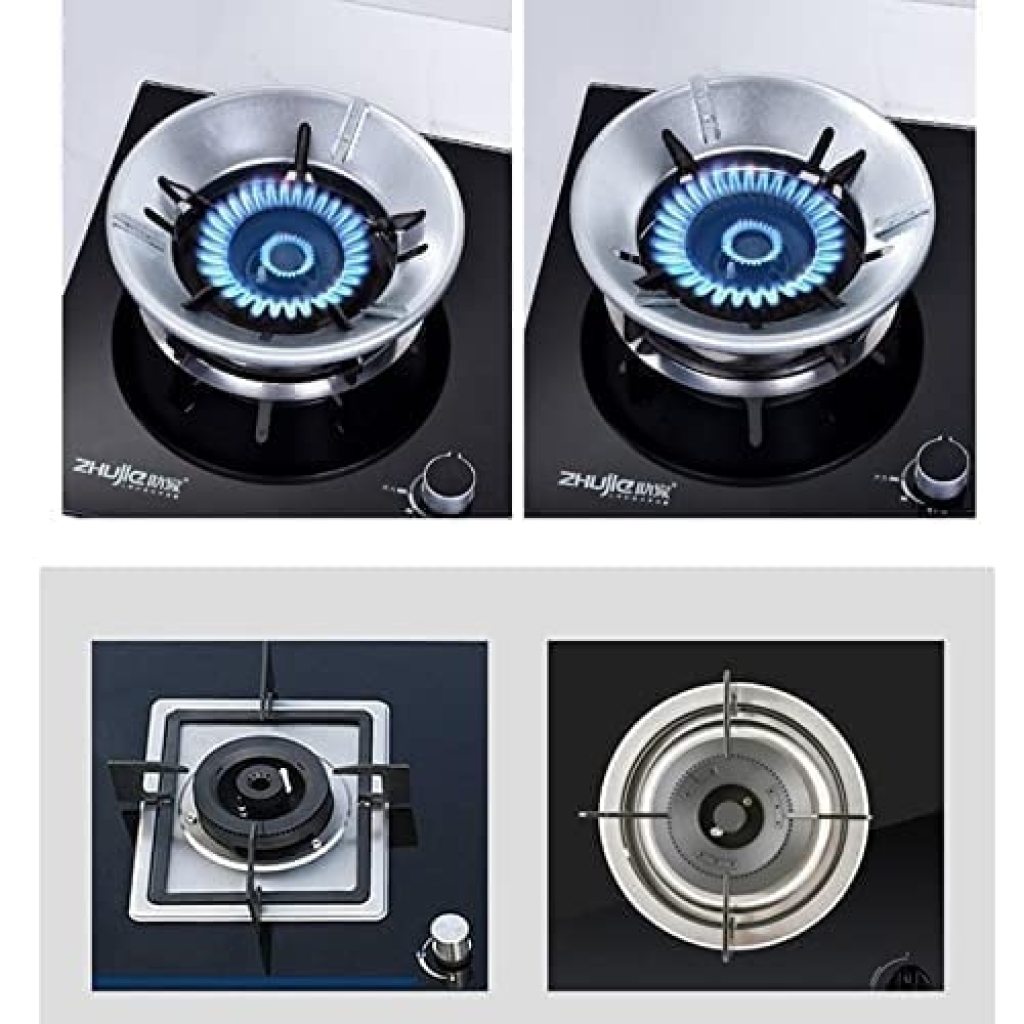 Gas Stove Burners Stand | Energy-Saving Gas Saver | Chula Stand Stove Protector | Windproof & Fireproof Pot Holder for Kitchen