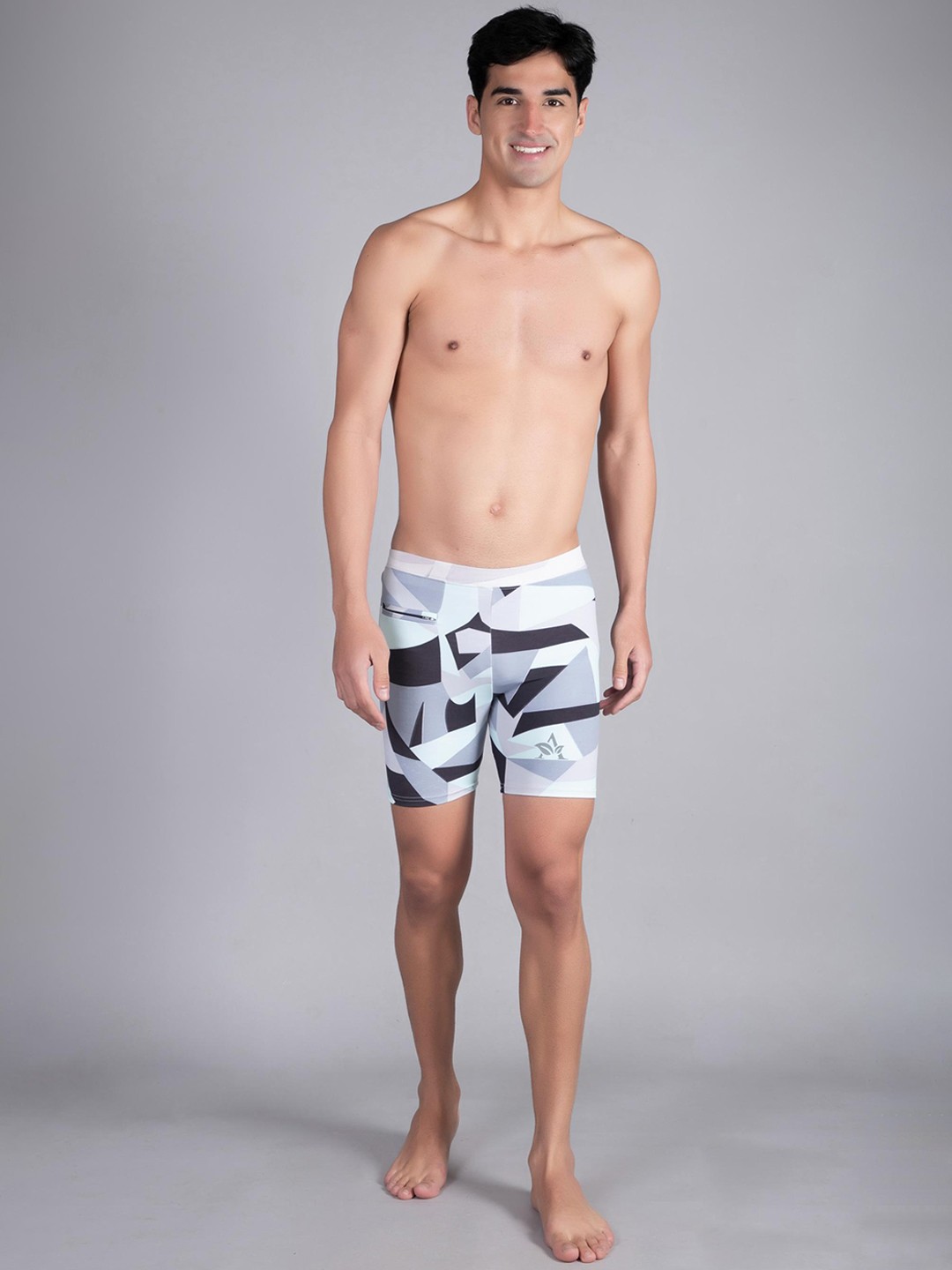Latest Solid High Quality Men Sports Printed Trunk/Printed Swiming Trunk/Printed Yoga/Gym Shorts/Cycling Shorts For Men's & Boys-Size S - Image 3