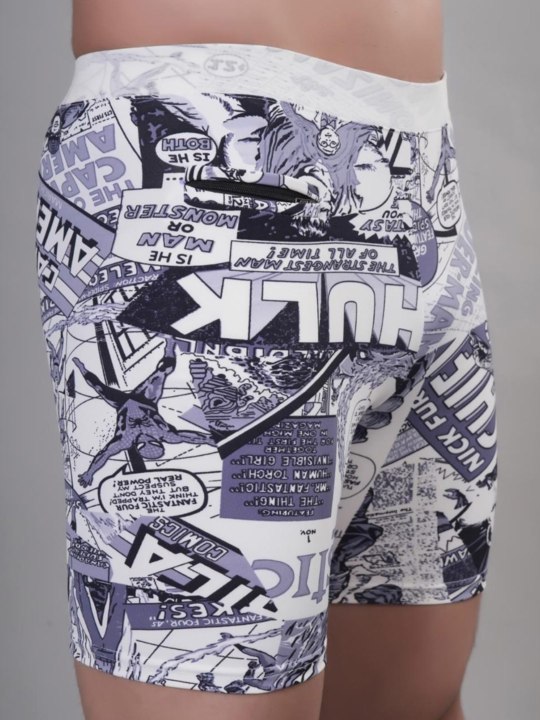 Latest Solid High Quality Men Sports Printed Trunk/Printed Swiming Trunk/Printed Yoga/Gym Shorts/Cycling Shorts For Men's & Boys-Size S - Image 4