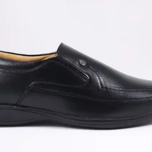 Latest Trendy Men Formal Shoes|Black Moccasin Shoes|Office Shoes For Men's & Boys-MOCCASIN04-BLK- Size 8