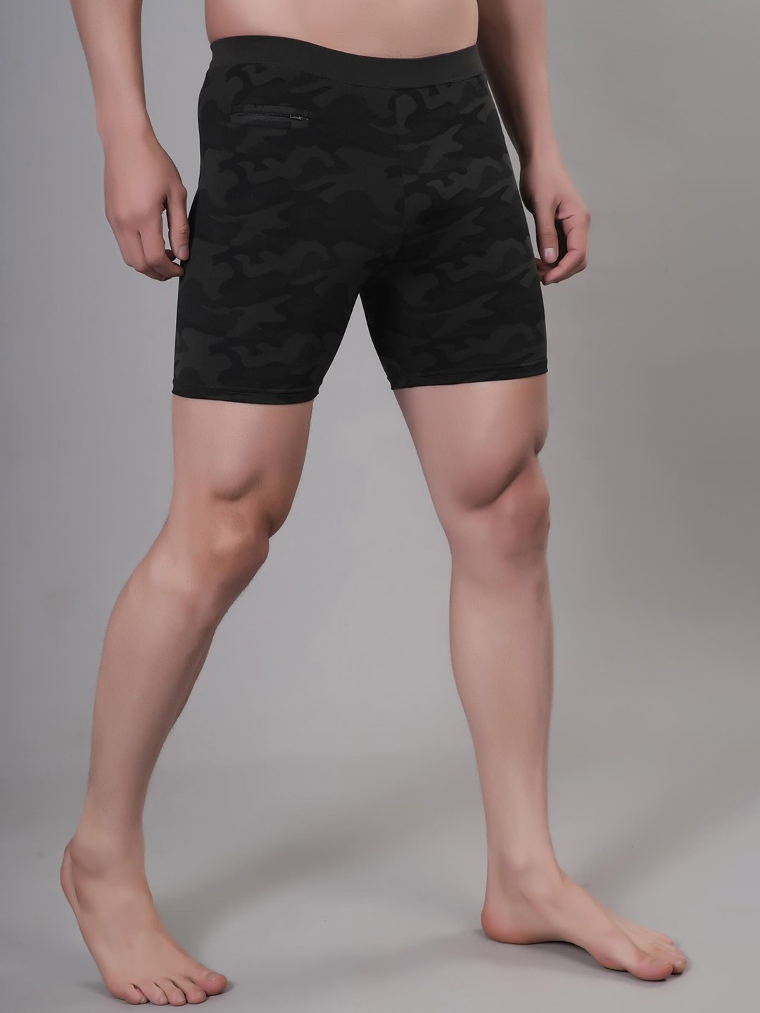 Latest Solid High Quality Men Sports Printed Trunk/Printed Swiming Trunk/Printed Yoga/Gym Shorts/Cycling Shorts For Men's & Boys-Size S - Image 5