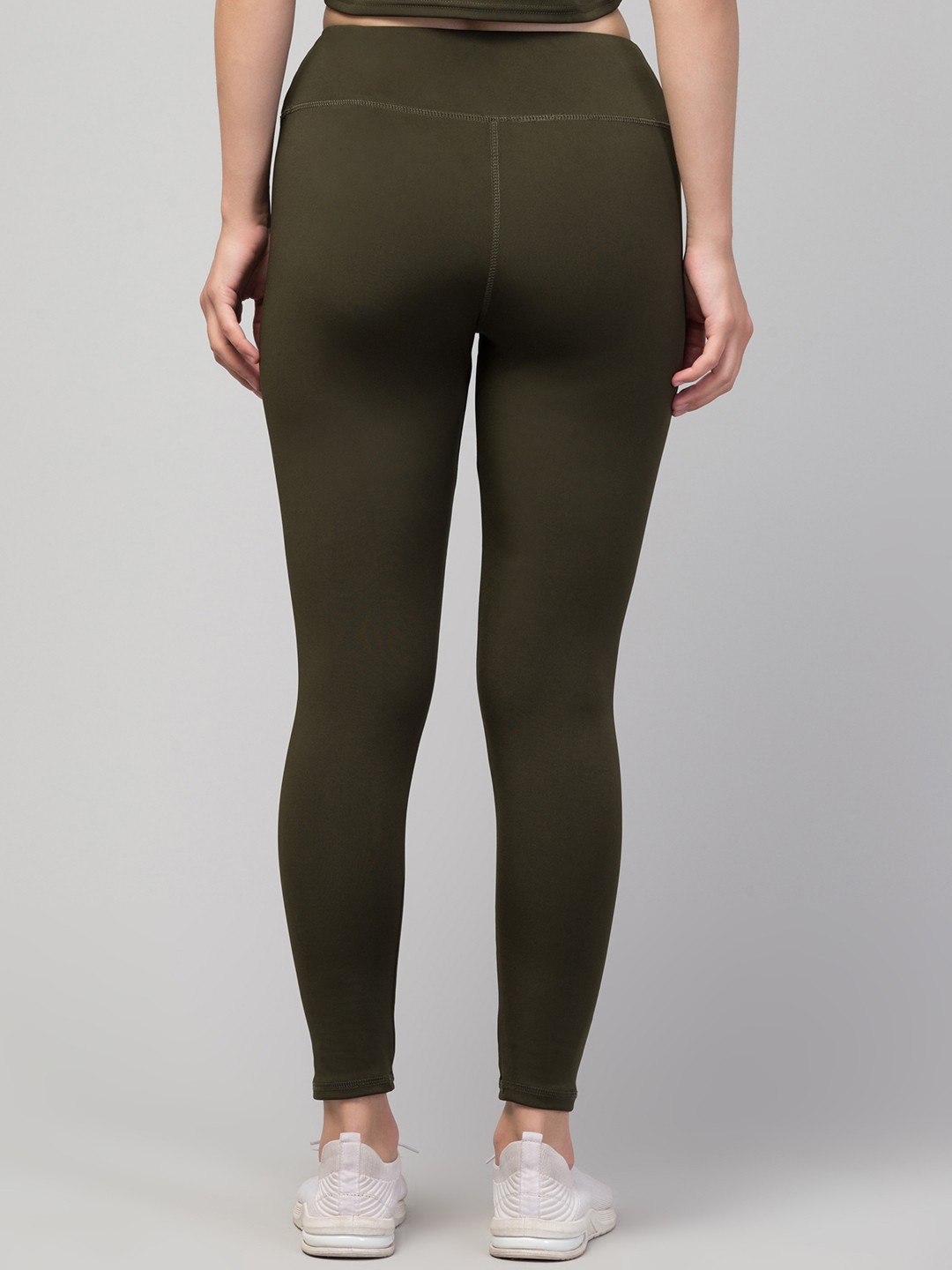 Latest Stylish High GSM Women Active Wear/Plain Gym Tights/Solid Yoga Pant For Women's & Girls -Size S - Image 2