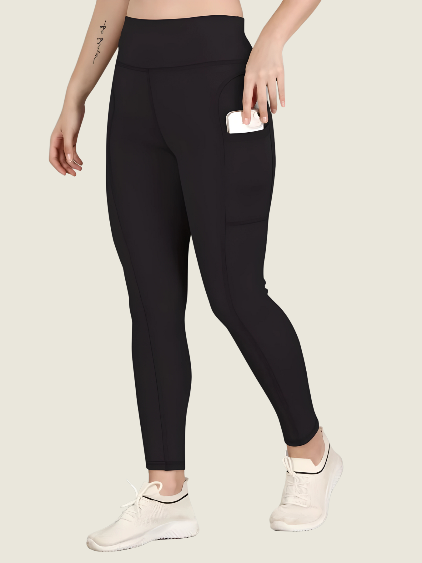 Latest Stylish High GSM Women Active Wear/Gym-Yoga Pant/Sport Leggings For Women's & Girls - Size S - Image 2