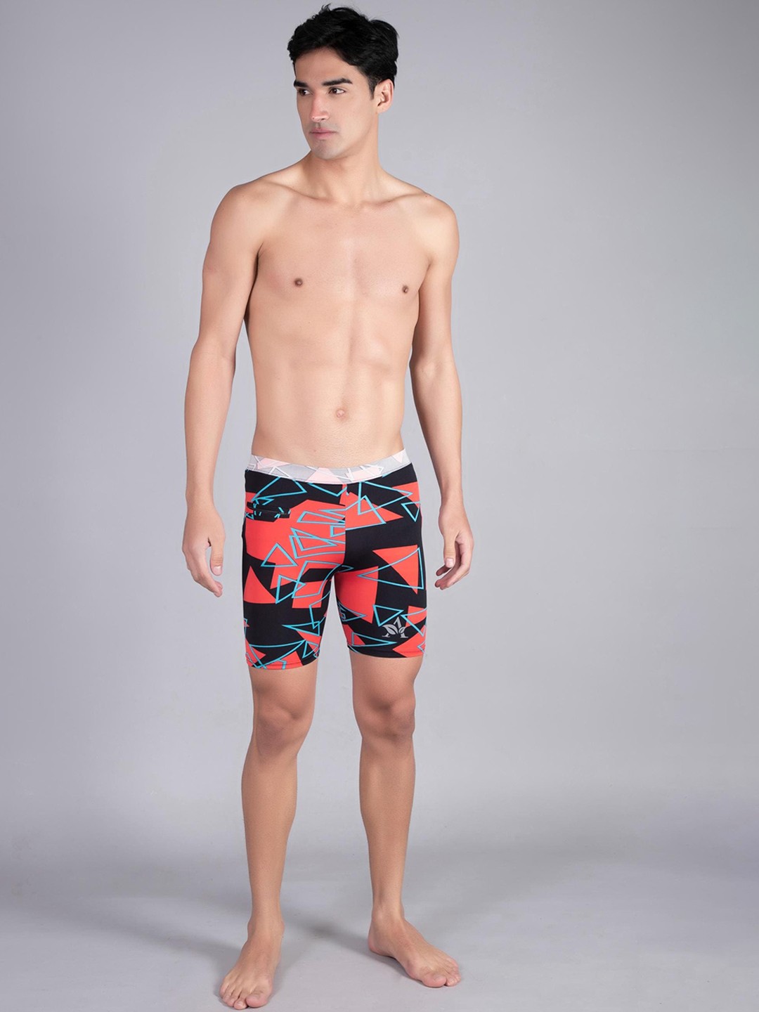 Latest Solid High Quality Men Sports Printed Trunk/Printed Swiming Trunk/Printed Yoga/Gym Shorts/Cycling Shorts For Men's & Boys-Size S - Image 4
