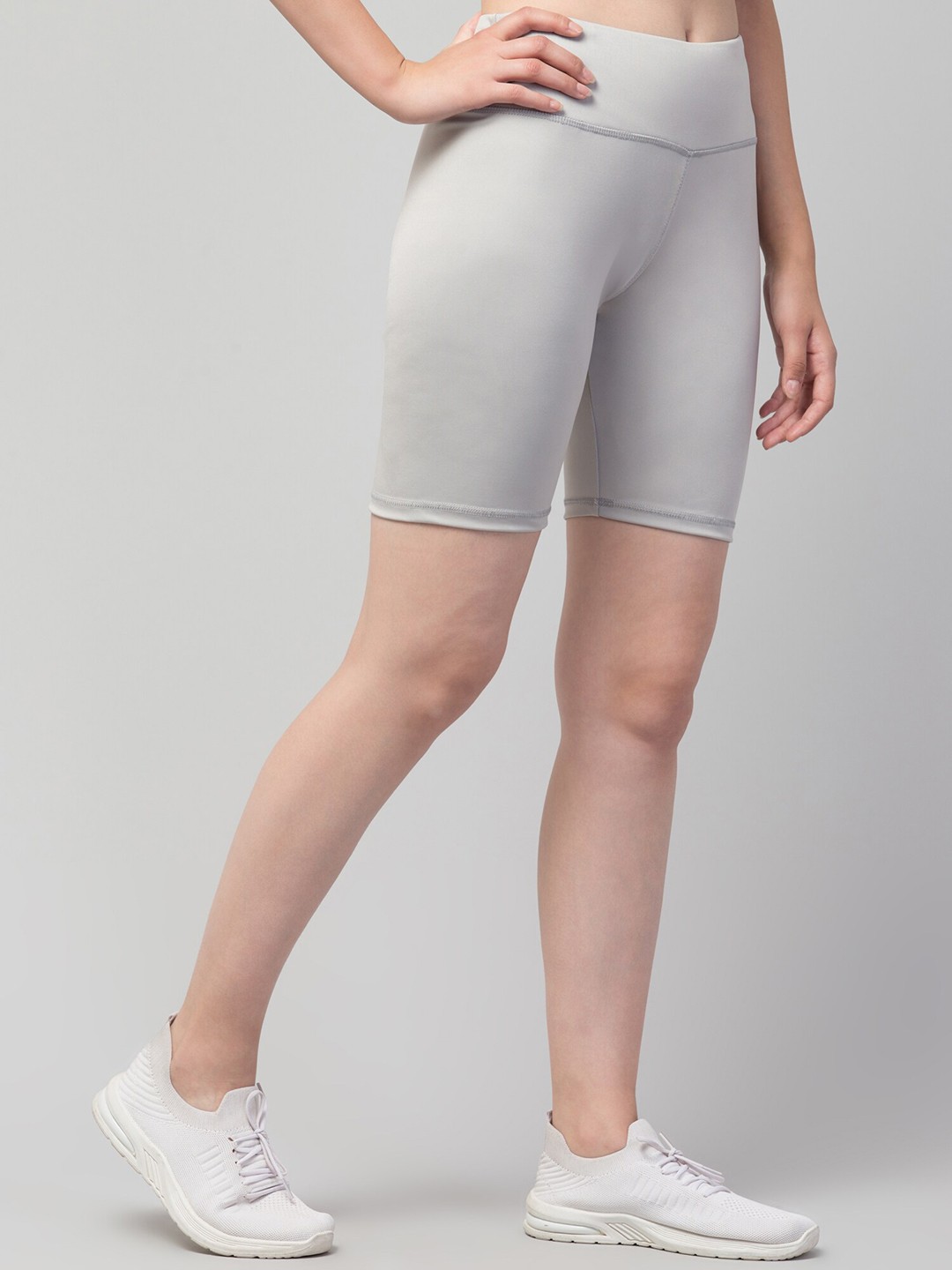 Latest Fancy Women Shorts/Gym Shorts/Solid Yoga Shorts/Cycling Shorts For Women's & Girls - Size S - Image 2
