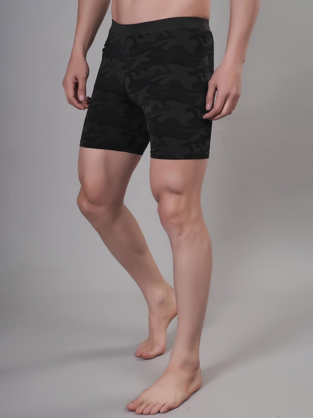 Latest Solid High Quality Men Sports Printed Trunk/Printed Swiming Trunk/Printed Yoga/Gym Shorts/Cycling Shorts For Men's & Boys-Size S - Image 4