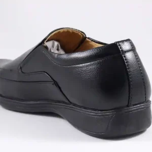 Latest Trendy Men Formal Shoes|Black Moccasin Shoes|Office Shoes For Men's & Boys-MOCCASIN04-BLK- Size 7