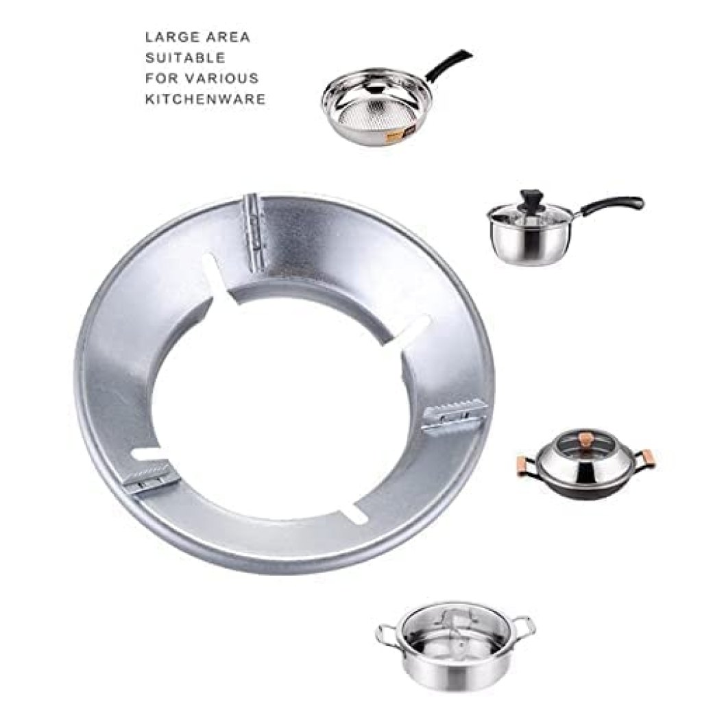 Gas Stove Burners Stand | Energy-Saving Gas Saver | Chula Stand Stove Protector | Windproof & Fireproof Pot Holder for Kitchen - Image 2