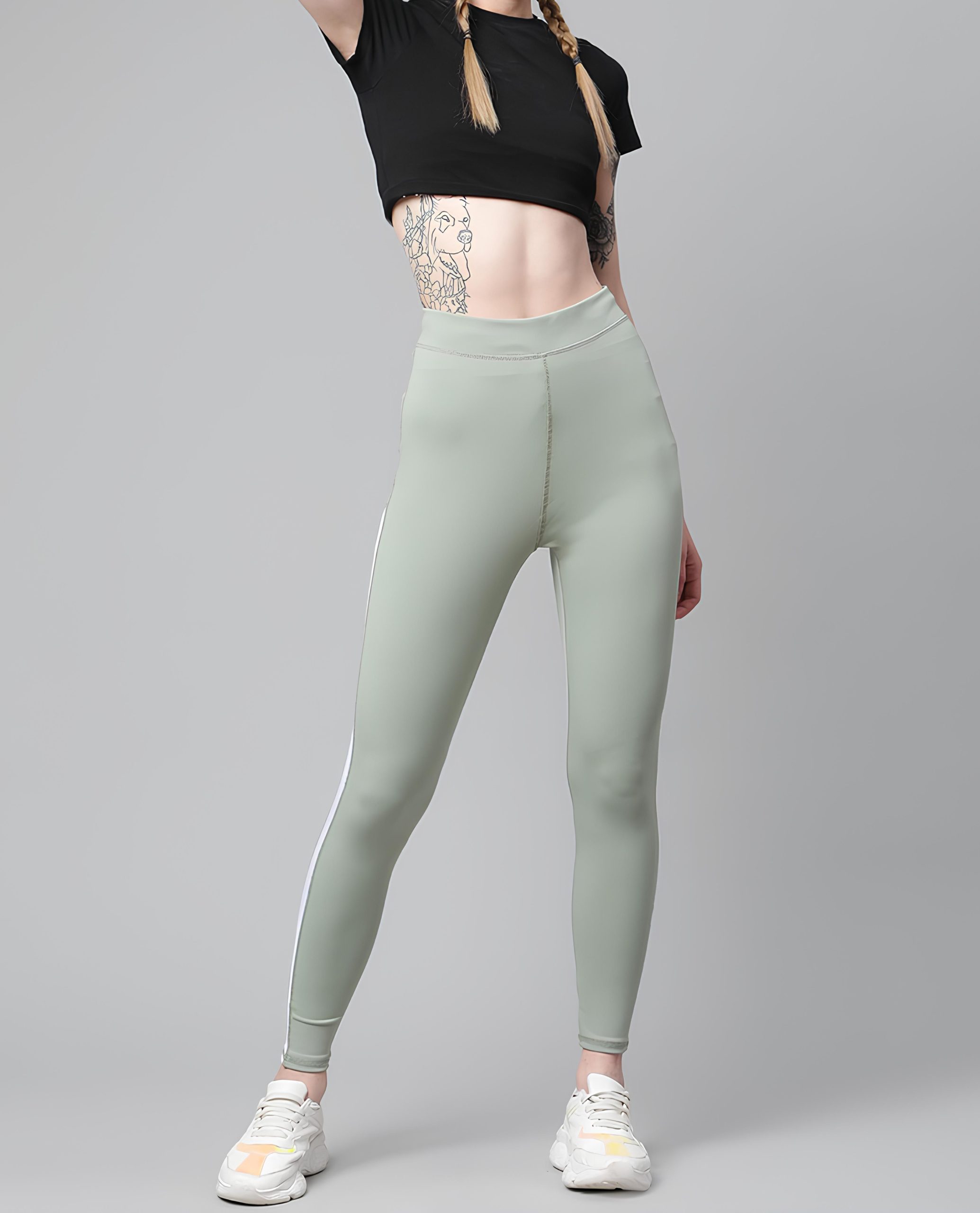 Latest Stylish High GSM Women Active Wear/Gym-Yoga Pant/Sport Leggings For Women's & Girls - Size S - Image 4
