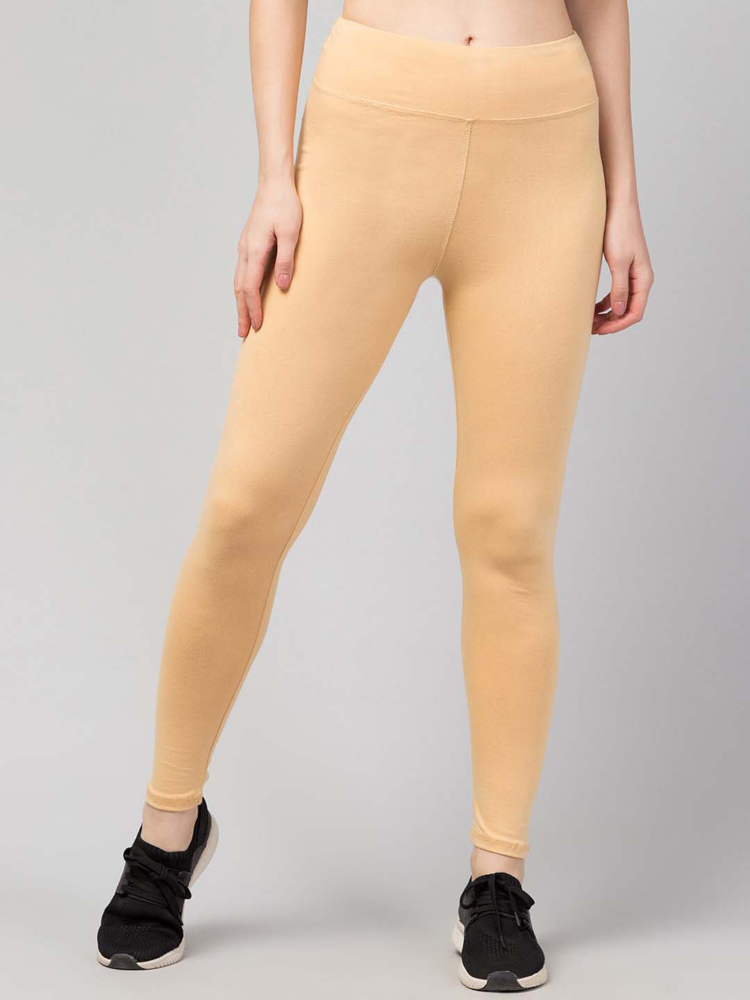 Latest Stylish High GSM Women Active Wear/Plain Gym Tights/Solid Yoga Pant For Women's & Girls -Size S - Image 3