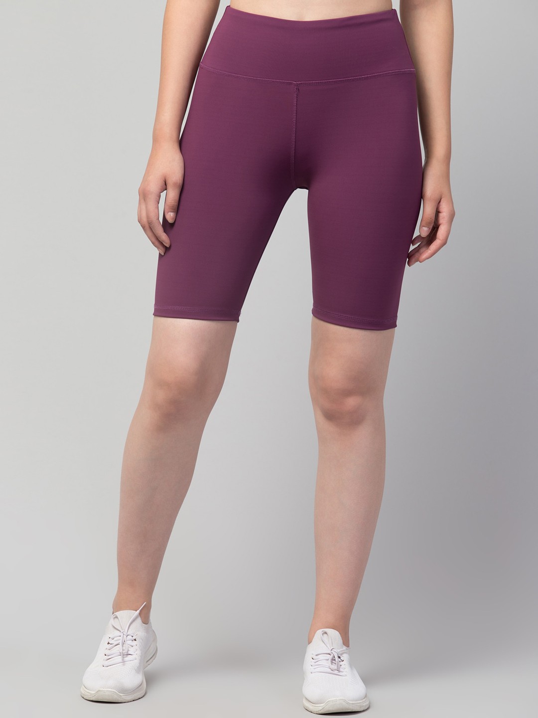 Latest Fancy Women Shorts/Gym Shorts/Solid Yoga Shorts/Cycling Shorts For Women's & Girls-Size S - Image 5
