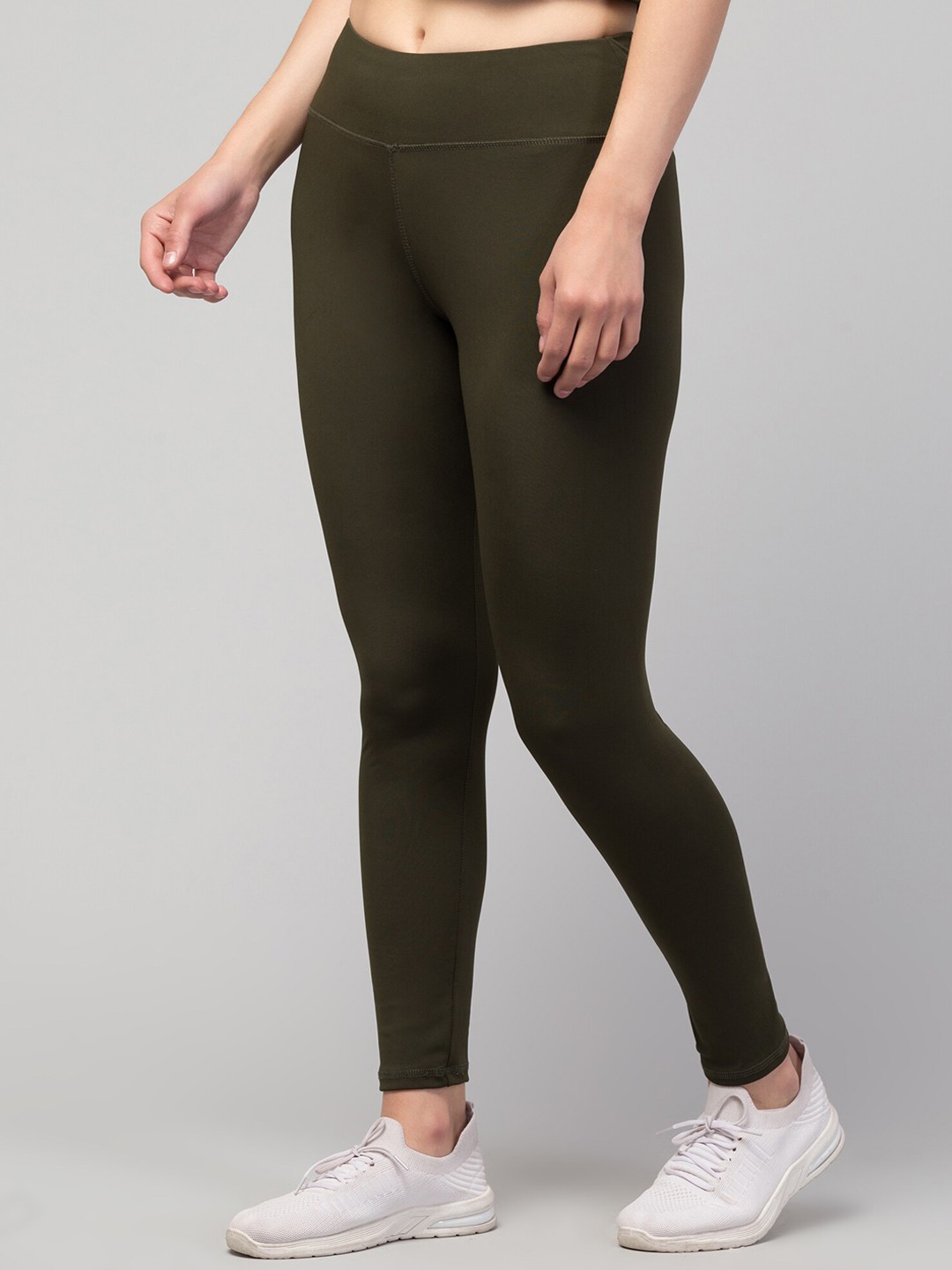 Latest Stylish High GSM Women Active Wear/Plain Gym Tights/Solid Yoga Pant For Women's & Girls -Size S - Image 3