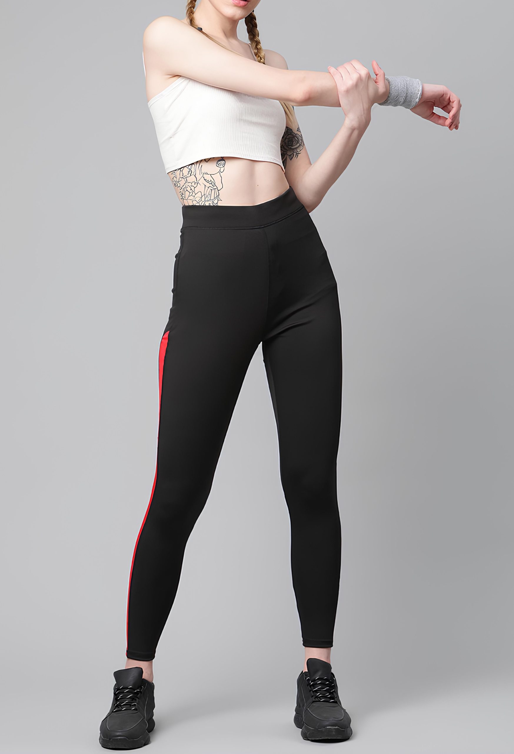 Latest Stylish High GSM Women Active Wear/Gym-Yoga Pant/Sport Leggings For Women's & Girls - Size S - Image 2