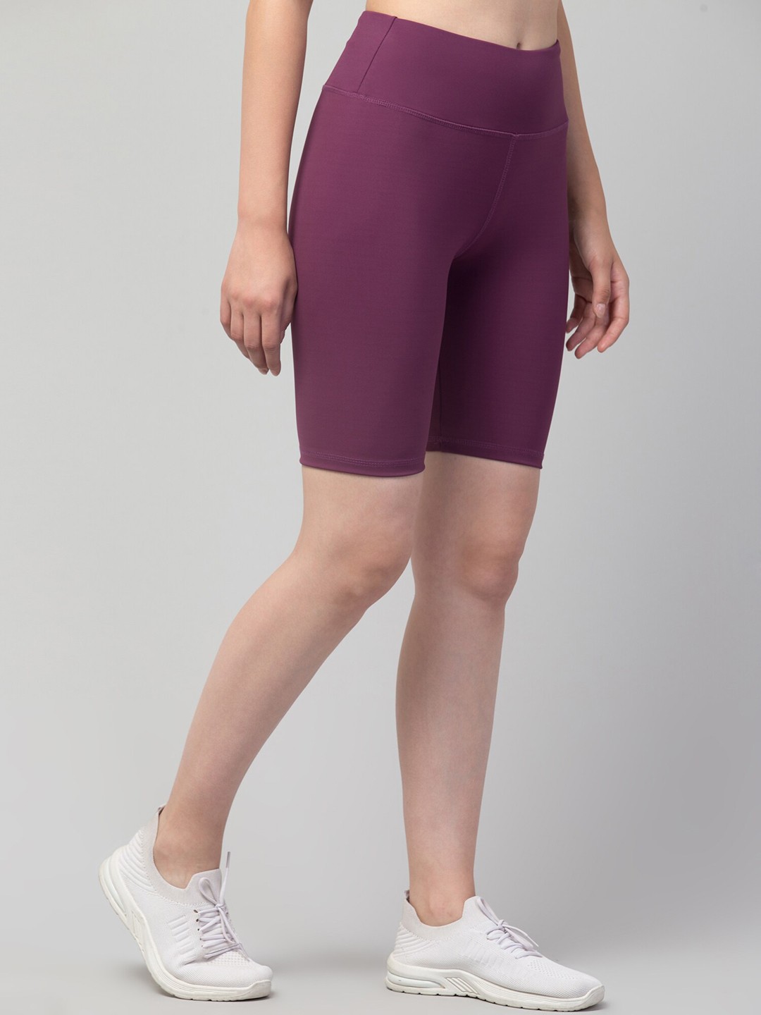 Latest Fancy Women Shorts/Gym Shorts/Solid Yoga Shorts/Cycling Shorts For Women's & Girls-Size S - Image 3