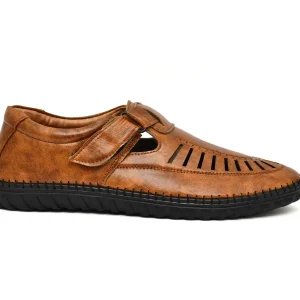Latest Fabulous Men Sandals | Roman Sandals/Outdoor Sandal For Men's & Boys-105-Sandal-TAN- Size 9