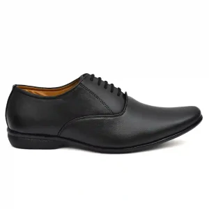 Latest Trendy Men Formal Shoes |Black Derby Shoes |Office Shoes For Men's & Boys - Black- Size 6