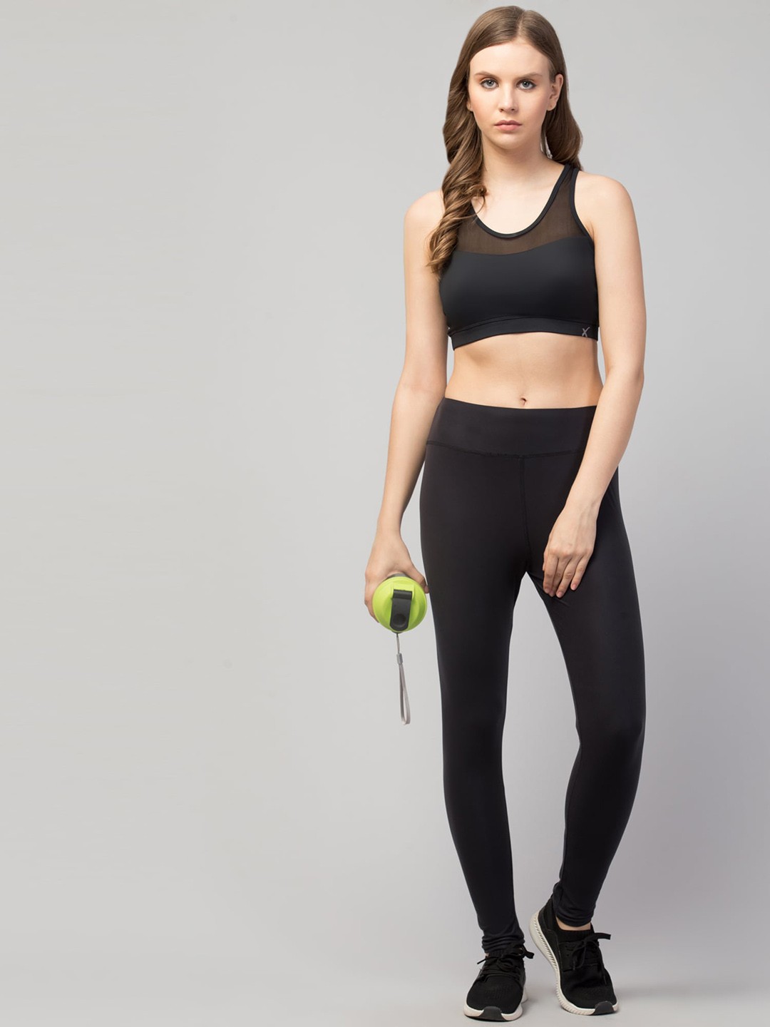 Latest Stylish High GSM Women Active Wear/Plain Gym Tights/Solid Yoga Pant For Women's & Girls -Size S - Image 3