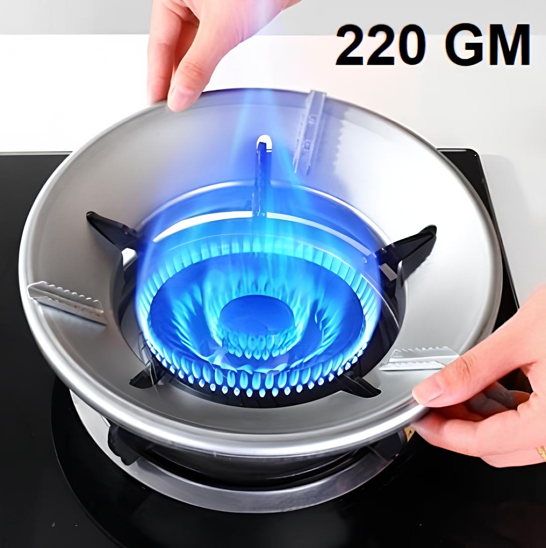Gas Stove Burners Stand | Energy-Saving Gas Saver | Chula Stand Stove Protector | Windproof & Fireproof Pot Holder for Kitchen - Image 4