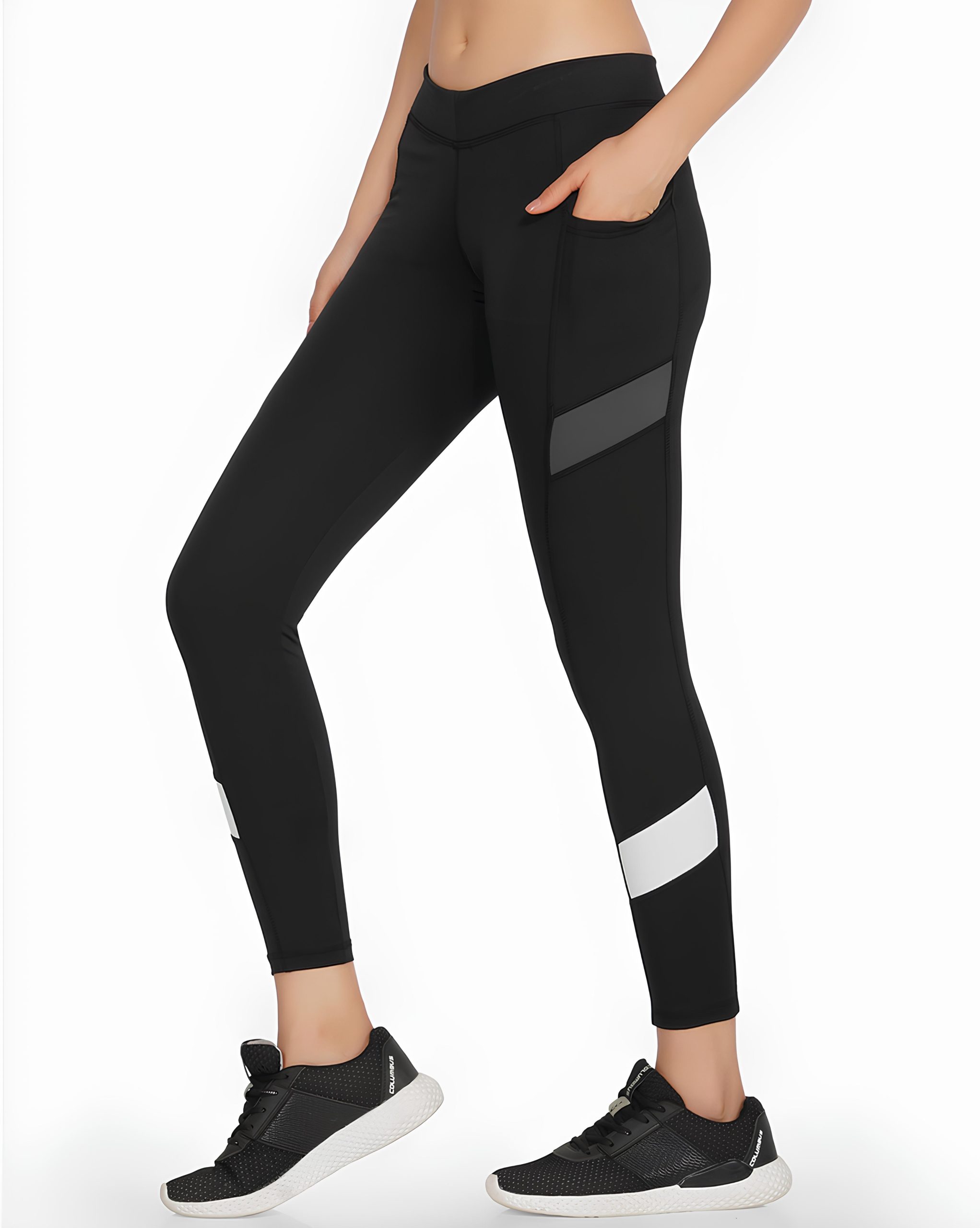 Latest Stylish High GSM Women Active Wear/Gym-Yoga Pant/Sport Leggings For Women's & Girls - Size S - Image 3