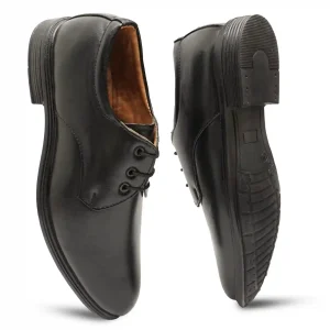 Latest Stylish Men Formal Shoes|Black Derby Shoes|Office Shoes For Men's & Boys - Black- Size 9