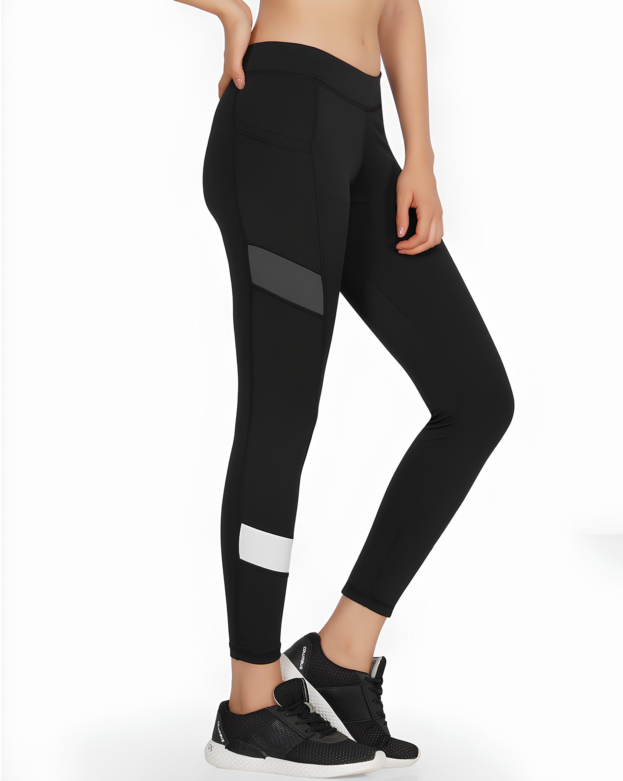 Latest Stylish High GSM Women Active Wear/Gym-Yoga Pant/Sport Leggings For Women's & Girls - Size S - Image 2