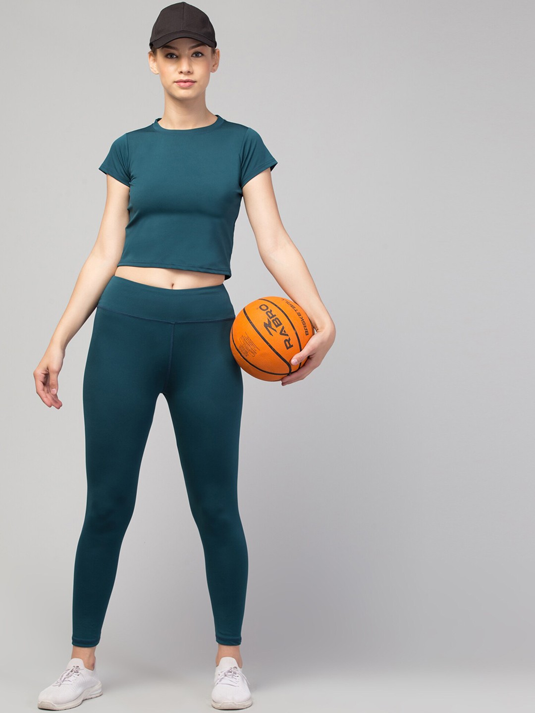 Latest Stylish High GSM Women Active Wear/Plain Gym Tights/Solid Yoga Pant For Women's & Girls -Size S - Image 5
