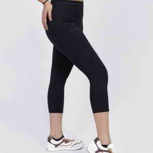 Latest Trendy High GSM Women Active Wear/Gym-Yoga Capri/Sport Capri for Women's & Girls _Size S