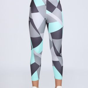Latest Stylish High Quality Printed Sports Leggings/Printed Gym Tights/Printed Yoga Pant For Women's & Girls - Size S