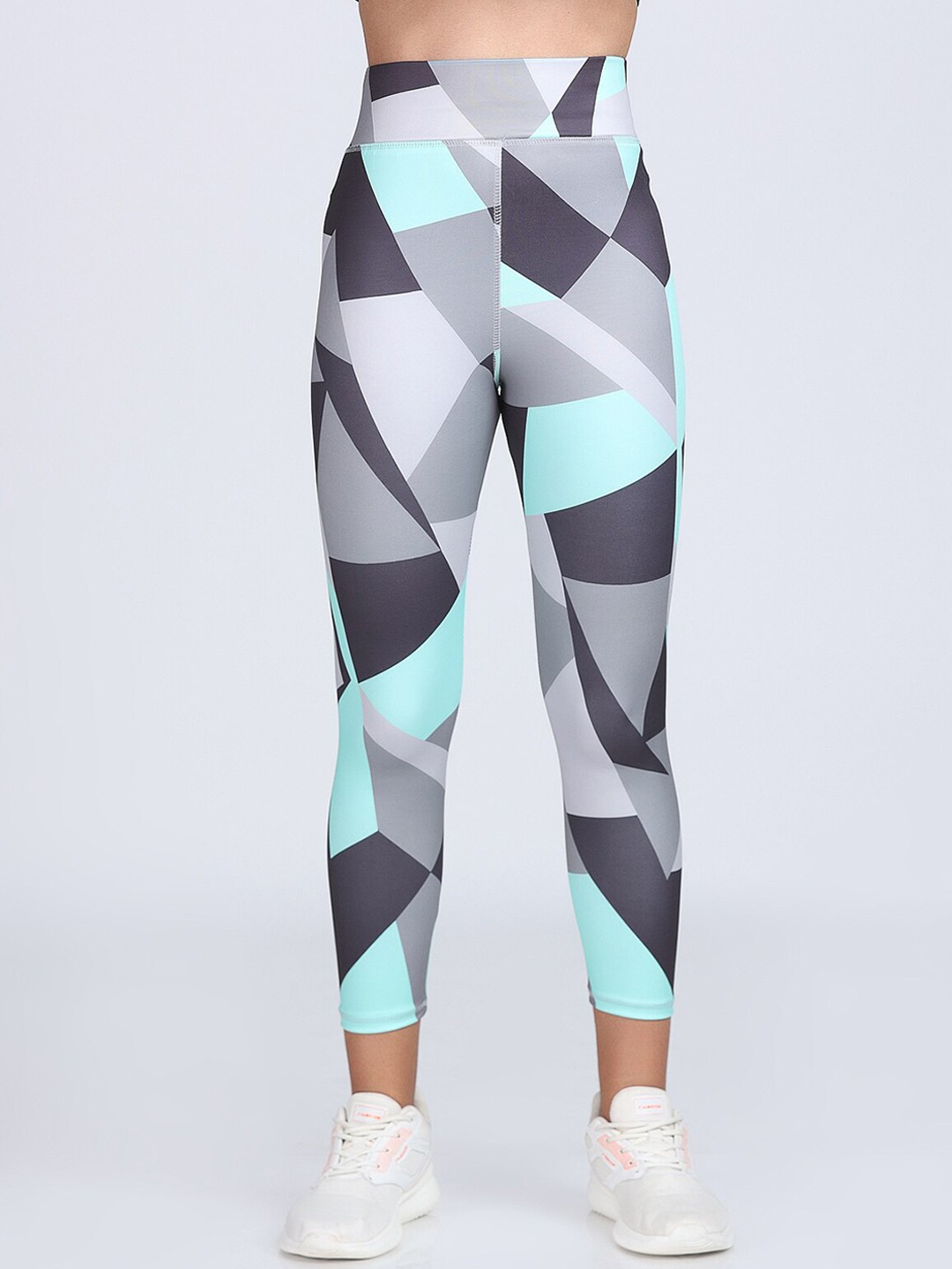 Latest Stylish High Quality Printed Sports Leggings/Printed Gym Tights/Printed Yoga Pant For Women's & Girls - Size S
